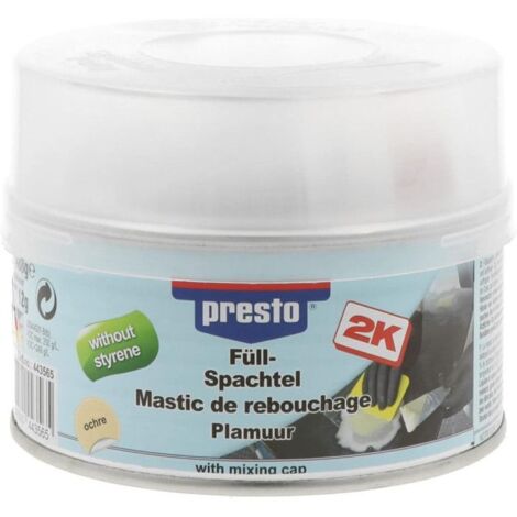 MASTIC DE REMPLISSAGE SANS STYRENE 500G PRESTO