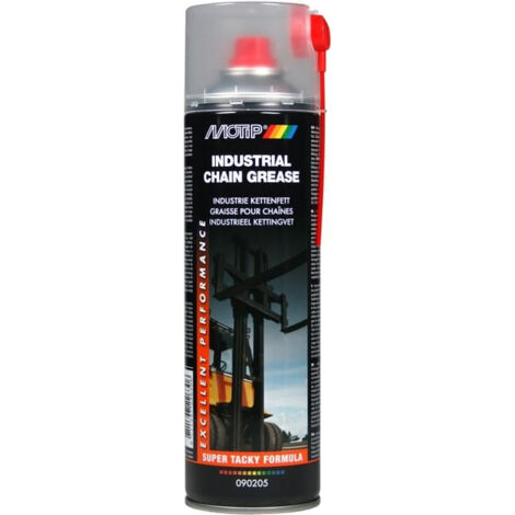 Bombe aérosol graisse pour chaînes Motip M205 500ml (1/2)