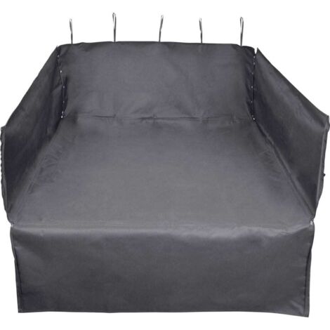 TAPIS DE COFFRE 110X100X40CM tissu noir (1/5)