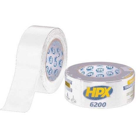 RUBAN ADHESIF TOILE BLANC 48MM X 25M HPX