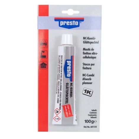 Mastic de lissage nitro-combi, finition (100g) - Presto (1/2)