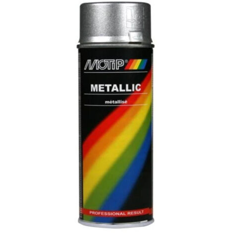 PEINTURE ARGENT METALLISE AEROSOL 400ML MOTIP (1/4)