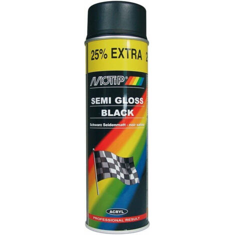 Peinture Noire Satine Motip 4000 Series 500 Ml
