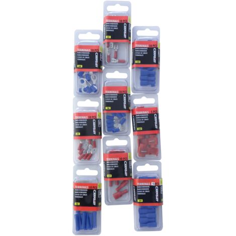10x Cosses de cables 545 rouge (1/2)