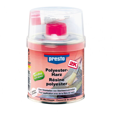 Resine polyester PRESTO 250g (1/5)