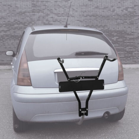 Porte-vélo sur attelage pour 2 vélos – Support plaque d'immatriculation – Charge max 30 kg – Transport sécurisé – Carpoint