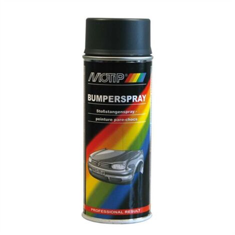 Peinture pare chocs gris foncé, 400ml - Motip