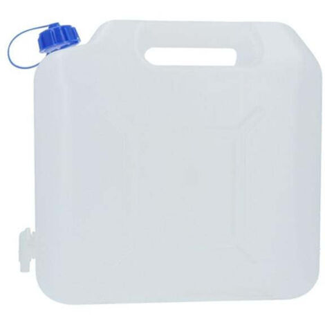 Bidon 30l Lot De 3 Bidons Eau 30L Bleus - Plastique Alimentaire - Avec Robinet De Vidange Bidon Homologation Onu