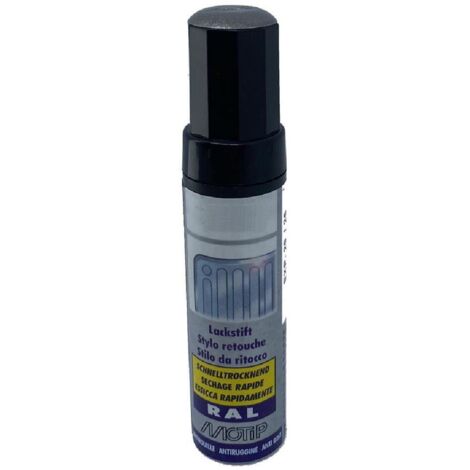 PINCEAU RETOUCHE INDUSTRIEL RAL9001 BLANC CREME BRILLANT 12ML MOTIP