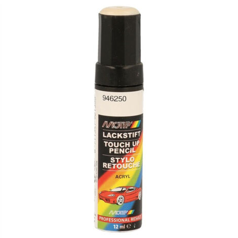 Stylo peinture retouche M946250 12 ml – Finition brillante pour carrosserie – Précision pour retouches auto – Utilisation facile – Motip