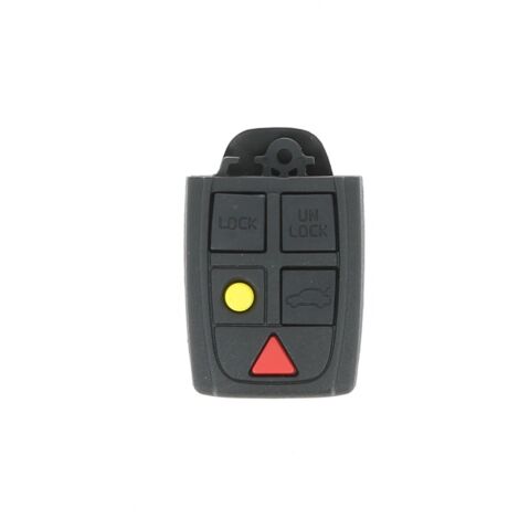 Coque Cle compatible avec VOLVO 5 BOUTONS LAME FIXE RETRACTABLE 7.5MM (1/2)