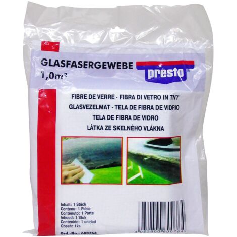 FIBRE DE VERRE TISSAGE EPAIS 100 X 100 CM PRESTO (UNITE) (1/2)