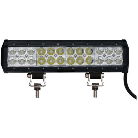 RAMPE 24 LED OSRAM 72W 6500K 4800LM BOITIER ALUMINIUM 297x63x107mm (1/3)