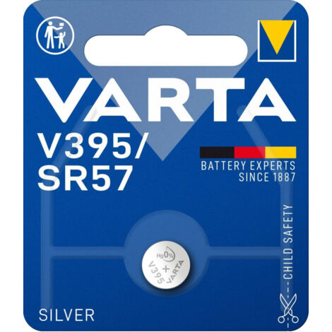 Varta – Pile alcaline LR44 V13GA blister de 2 – 1,5V 125mAh – Pour montres, calculatrices, télécommandes et jouets