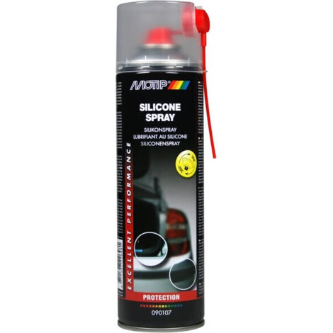 LUBRIFIANT AU SILICONE TRANSPARENT AEROSOL 500ML MOTIP (1/6)