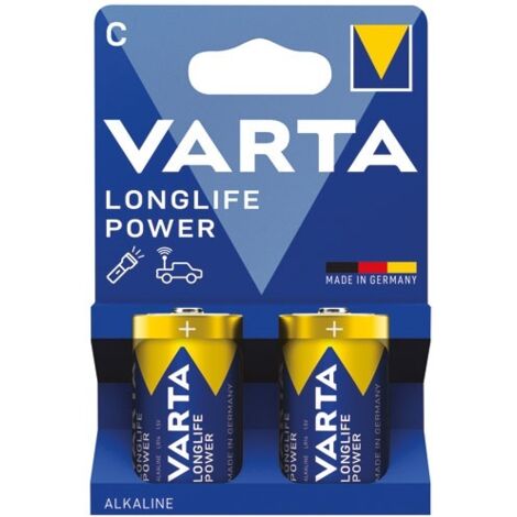 Pile Varta C Longlife Power Puissance Longue Durée - Varta