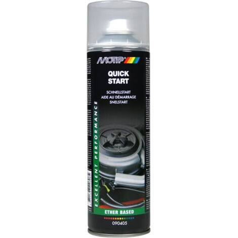 AIDE AU DEMARRAGE A L'ETHER AEROSOL 500ML MOTIP (1/3)