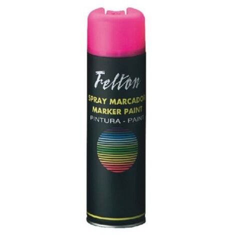 TRACEUR DE CHANTIER ROSE FLUO SPOTMARKER AEROSOL 500ML COLORMARK (1/4)