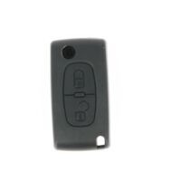 COQUE CLE ADAPTABLE PSA 2 BOUTONS LAME FRAISEE RETRACTABLE 7/8MM