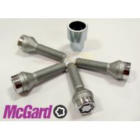 4 VIS ANTIVOL SU MCGARD M12X1.5/ 60°/ LONG. 42.1MM/ Ø17MM