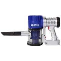 Aspirateur à main cyclonique 12V – Puissance d'aspiration 32-35 bar – Capacité 400ml – Filtre HEPA lavable – Longueur câble 4m – Sparco