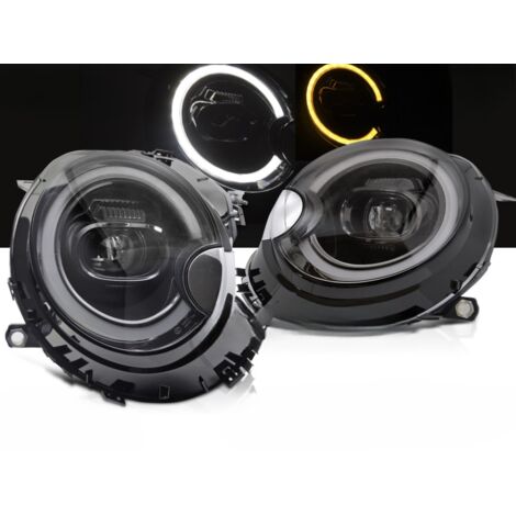 Paire de feux phares Mini Cooper R55-R56-R57-R58-R59 de 2006 a 2015 - FULL Led DRL + Dynamic-41238232