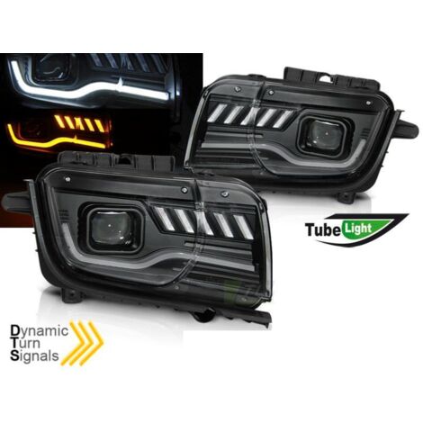 Paire de feux phares Chevrolet Camaro 09-13 LTI LED Dynnoir-39004480