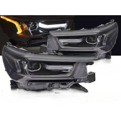 Paire de feux phares Toyota Hilux de 2020 a 2024 FULL LED DRL-41449312