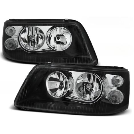 Paire de feux phares Design VW T5 de 2003 a 2009 Noir-27362075