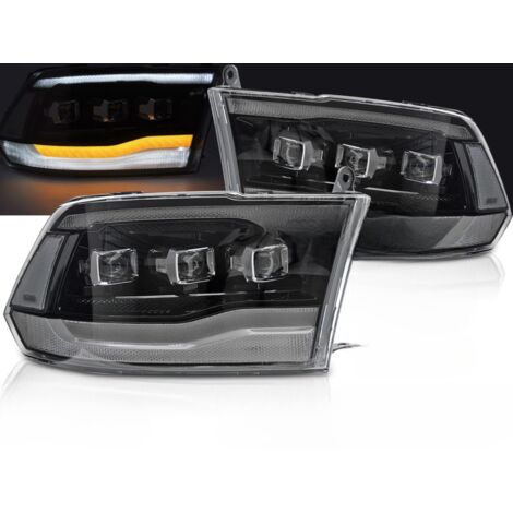 Paire de feux phares Dodge Ram de 2009 a 2018 Full LED DRL DYN-41359536 (1/4)