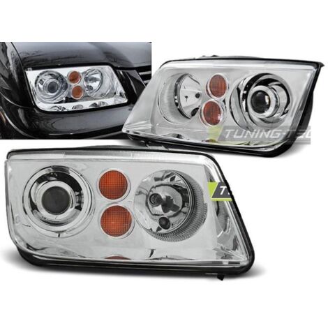 Paire de feux phares VW Bora 98-05 design chrome-27361883 (1/2)