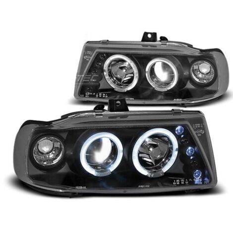 Phares Audi A6 99-01 – Angel Eyes Noirs, TUNING TEC, Neufs