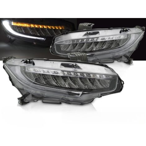Paire de feux phares Honda Civic de 2016 a 2021 FULL LED DRL Dyn-41424822 (1/4)