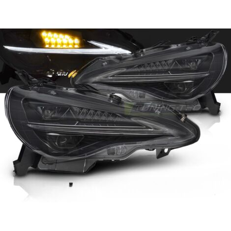 Paire de feux phares Toyota GT86 de 2012a 2021 Daylight FULL LED DRL DYN-41449341 (1/4)