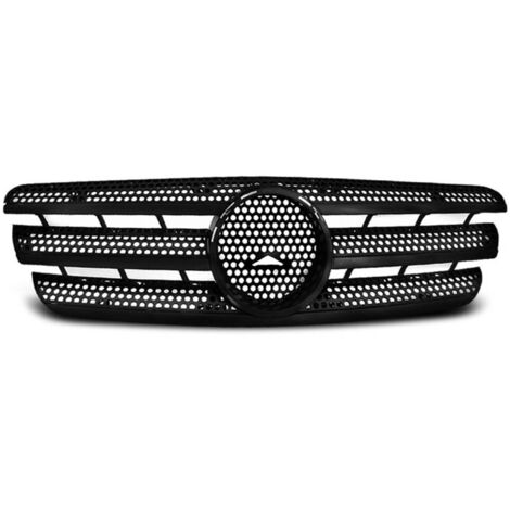 Grille calandre Mercedes ML W163 98-05 look AMG noir-27318145 (1/3)