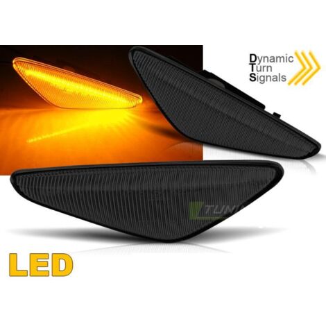 Paire de clignotant repetiteur BMW X4 F26 de 2013 a 2018 Fume Led Dyn-35996067 (1/3)