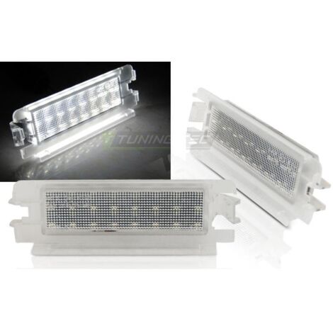 Paire feux de plaque Dacia Logan de 2004 a 2012 Led-36870025 (1/2)