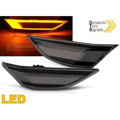 Paire clignotant Repetiteur Porsche 911 991 Turbo/Turbo S 2012 a 2016 Fume led Dyn-37082892