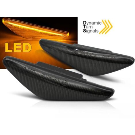 Paire Clignotant Repetiteur BMW E46 Coupe de 2003 a 2006 Fume Led Dynamique-41036900 (1/3)
