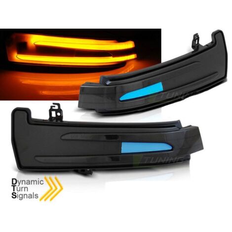 Paire repetiteurs retroviseurs Mercedes GLK X204 2008 a 2015 Fume Led-34396197