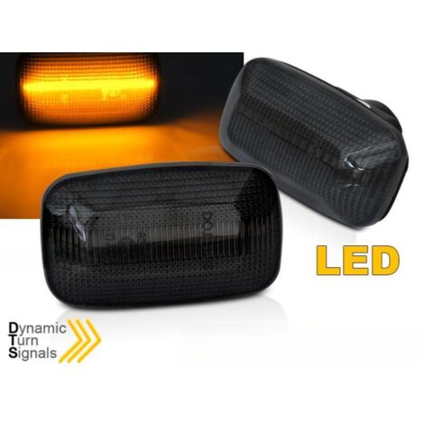 Paire Clignotant Repetiteur Toyota Land Cruiser FJ 80 90-97 Fume LED Dynamique-41044114 (1/3)