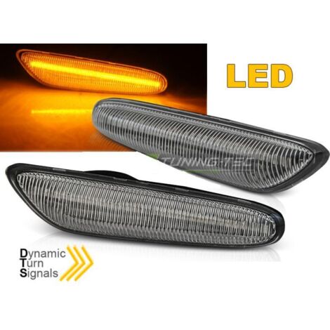 Paire Clignotant Repetiteur BMW Serie 3 E90 Berline 2005-2011 Chrome Led Dyn-34582205 (1/3)