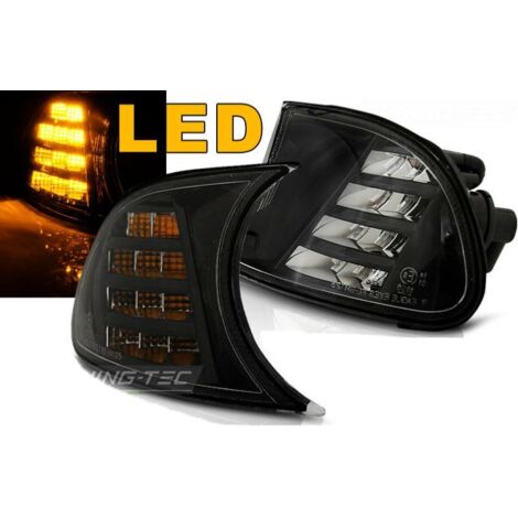 Paire Clignotants BMW serie 3 E46 Coupe Cabriolet 1999 a 2001 Noir Led-27325846 (1/5)