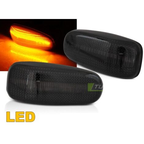 Paire Clignotant Repetiteur Mercedes Classe C W202 1996 a 2001 Fume LED-33371638 (1/3)