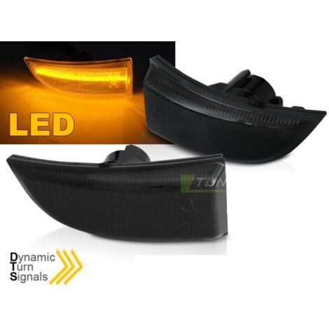 Paire Clignotant Repetiteur retroviseur Renault Grand Scenic de 09-15 Fume Led Dynamique-37773037 (1/3)