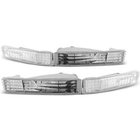 Paire Clignotant frontaux pour Honda Prelude 1992 a 1997 chrome-27325889