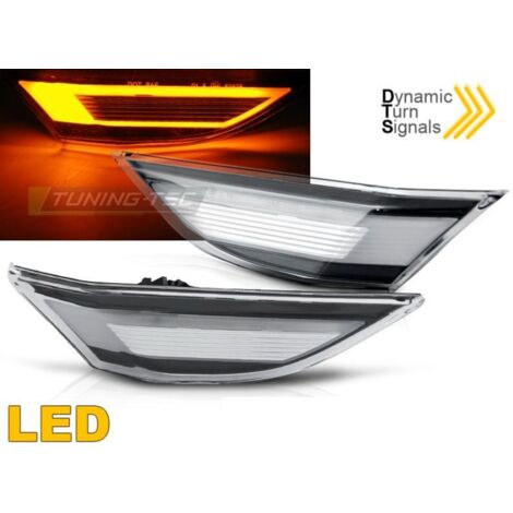 Paire clignotant Repetiteur Porsche 911 991 GT3 2014 a 2016 Clair led Dyn-37082749