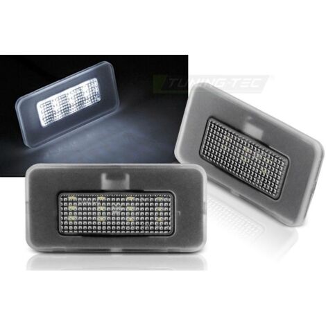 Paire feux de plaque Tesla X de 2015 a 2020 LED-39881297 (1/4)