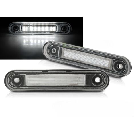 Paire feux de plaque Mercedes W202/W124/W201 LED-41062760 (1/3)
