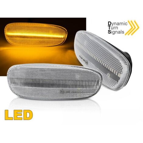 Paire Clignotant Repetiteur Subaru Impreza 93-00 Fume LED Dynamique-41043957 (1/4)